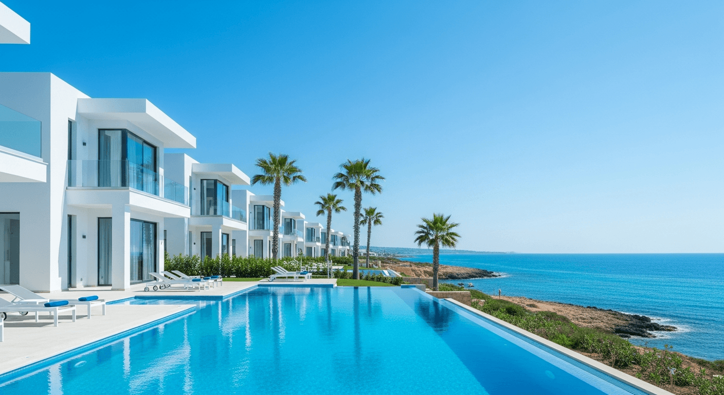 Modern sea-view villas in Northern Cyprus